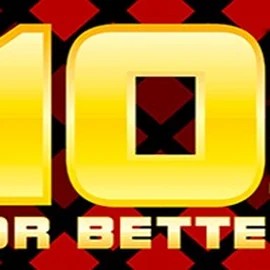 10s or Better slot logo by 1x2gaming at Rollflame Casino