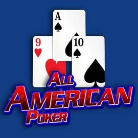 Official Table Games logo: All American Poker by RTG (Reel Time Gaming) at Rollflame Casino
