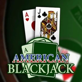 American Blackjack logo by Habanero Rollflame Casino
