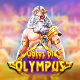 Gates of Olympus slot logo by Pragmatic Play at Rollflame CasinoGates of Olympus