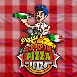 Peppe’s Pepperoni Pizza Plaza slot visual from Pragmatic Play available on rollflames.it