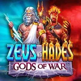 Zeus vs Hades: Gods of War casino game by Pragmatic Play – featured logo at Rollflame Casino